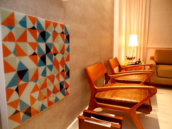 Sala de espera do consultório